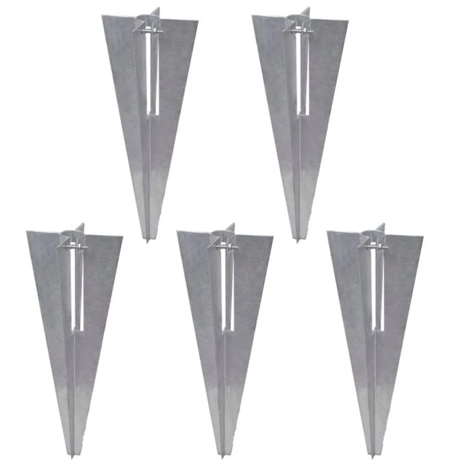 Clôture à Mailles Et Pointes D'ancrage 1,25 X 15 M Gris 14 Clôture à Mailles Et Pointes D'ancrage 1,25 X 15 M Gris – Image 12