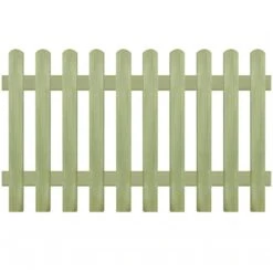 Clôture Bois De Pin Imprégné 170 X 100 Cm 6 / 9 Cm