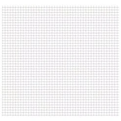 Clôture De Jardin Sertie Acier Inoxydable 50x50 Cm 21x21x2,5 Mm