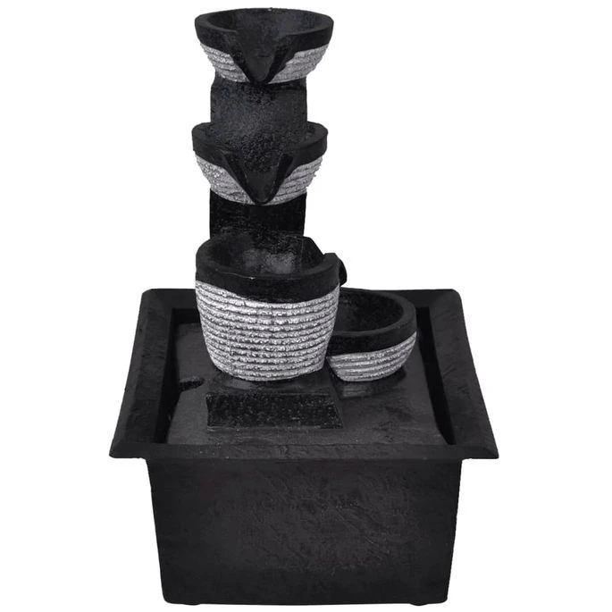 Fontaine D'intérieur Avec Lampe LED Polyrésine 5 Fontaine D'intérieur Avec Lampe LED Polyrésine – Image 4