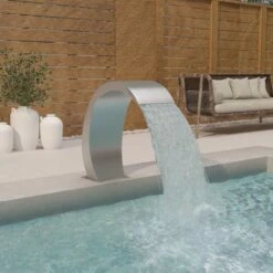 Ubbinkk Magasin 14 Fontaine De Piscine 22x60x70 Cm Acier Inoxydable 304