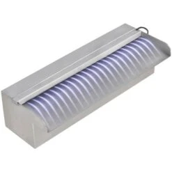 Fontaine Rectangulaire De Piscine Avec LED Inox 30 Cm -Ubbinkk Magasin fontaine rectangulaire de piscine avec led inox 30 cm 3666722185943 1210172