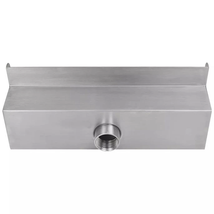 Lame D'eau Rectangulaire 30 Cm Acier Inoxydable Pour Piscine 6 Lame D'eau Rectangulaire 30 Cm Acier Inoxydable Pour Piscine â Image 4