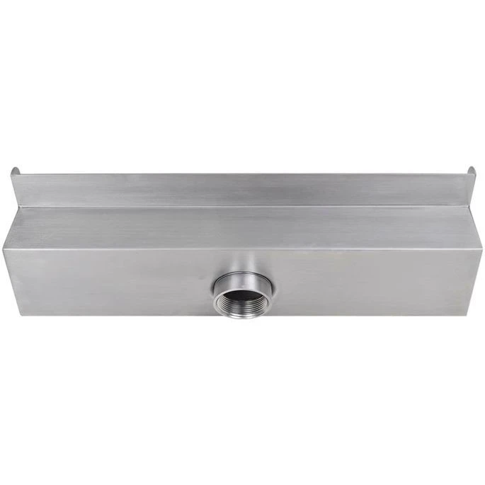 Lame D'eau Rectangulaire 45 Cm Acier Inoxydable Pour Piscine 6 Lame D'eau Rectangulaire 45 Cm Acier Inoxydable Pour Piscine – Image 4