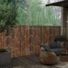 Panneau De Clôture De Jardin Bambou 120x125 Cm Marron Foncé -Ubbinkk Magasin panneau de cloture de jardin bambou 120x125 cm marron fonce 8719883854335 1367100