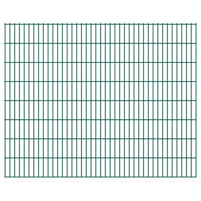Panneaux De Clôture De Jardin 2D 2,008x1,63 M 28 M Total Vert 3 Panneaux De Clôture De Jardin 2D 2,008x1,63 M 28 M Total Vert