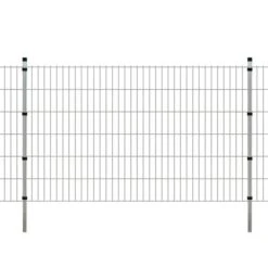 Panneaux Et Poteaux De Clôture 2D Pour Jardin 2008x1230 Mm 50 M 2