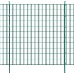 Panneaux Et Poteaux De Clôture 2D Pour Jardin 2008x2230 Mm 38 M 2