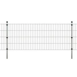 Panneaux Et Poteaux De Clôture 2D Pour Jardin 2008x830 Mm 10 M