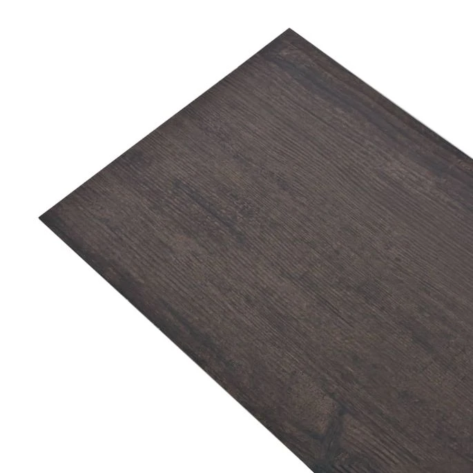 Planches De Plancher PVC 4,46 M² 3 Mm Marron Foncé 8 Planches De Plancher PVC 4,46 M² 3 Mm Marron Foncé – Image 6