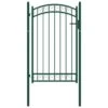 Portail De Clôture Avec Dessus Arqué Acier 100x150 Cm Vert -Ubbinkk Magasin portail de cloture avec dessus arque acier 100x150 cm vert 3666722604314 1218208