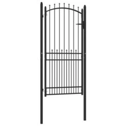 Portail De Clôture Avec Pointes Acier 100x200 Cm Noir 2 8 Portail De Clôture Avec Pointes Acier 100x200 Cm Noir 2 -Ubbinkk Magasin portail de cloture avec pointes acier 100x200 cm noir 8719883886268 1171268