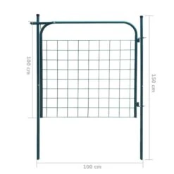Portail De Clôture De Jardin 100 X 100 Cm Anthracite 13 Portail De Clôture De Jardin 100 X 100 Cm Anthracite -Ubbinkk Magasin portail de cloture de jardin 100 x 100 cm anthracite 3666722206099 1162353