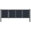 Portail De Jardin Acier 350x100 Cm Anthracite 1 Portail De Jardin Acier 350x100 Cm Anthracite -Ubbinkk Magasin portail de jardin acier 350x100 cm anthracite 3666722604369 1169140
