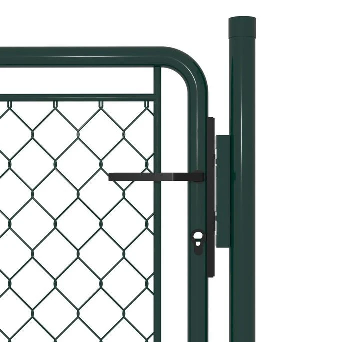 Portillon Acier 100 X 75 Cm Vert 5 Portillon Acier 100 X 75 Cm Vert – Image 3