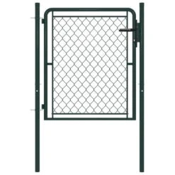 Portillon Acier 100x100 Cm Vert