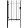 Portillon Simple Porte Avec Dessus Ă Pointe Acier 1x1,5 M Noir 1 Portillon Simple Porte Avec Dessus Ă Pointe Acier 1x1,5 M Noir -Ubbinkk Magasin portillon simple porte avec dessus a pointe acier 1x1 5 m noir 3666722204712 1163579